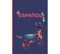 ESPAÑOL: hermoso cuaderno a rayas para la clase de español, tiene imágenes coloridas de alebrijes, Mexico, cuaderno de español, libreta de español, ... ortografia, apuntes, cuaderno escolar, tareas
