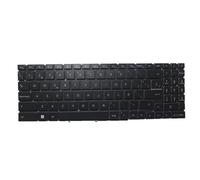 Español SP Teclado retroiluminado Colorido para portátil para MSI Creator M16 Z16P V203122NK2 S1N3EES2R2SA0 S1N-3EES2R2-SA0 Negro Sin Marco