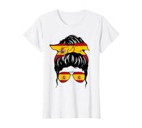 Española Chica España Bandera Española Orgullosa Mujer Camiseta