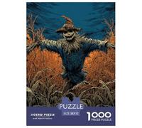 espantapájaros 1000 Piezas Rompecabezas Juego De Familia Clásico Puzzle Desafío De Color para Regalos De Viaje, Presente 52x38cm/1000pcs