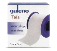 Esparadrapo Galeno Tela Blanco 5 M X 5 Cm
