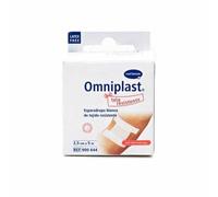 Esparadrapo Hipoalérgico Blanco de Tela Omniplast 5 m x 2,5 cm