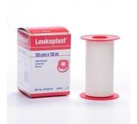 Esparadrapo Leukoplast Blanco 10 cm X 10 m - Resistente para Fijar Gasas y Vendas