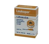 Esparadrapo Leukopor 1,25 cm x 5 m - Fijación de Vendaje Para Pieles Sensibles