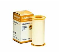Esparadrapo Leukopor 10 cm x 10 m - Fijación de Vendaje Para Pieles Sensibles