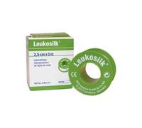 Esparadrapo Leukosilk Seda 5 m x 2,5 cm - Pieles Extremadamente Sensibles