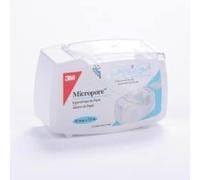 Esparadrapo Micropore Blanco 7,5 m X 2,5 mm - Sujeción de Vendajes