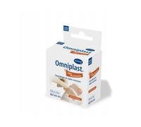Esparadrapo Omniplast Rosa 5 m x 2,5 cm - Adhesivo Sintético Hipoalergénico de Gran Resistencia Repelente al Agua