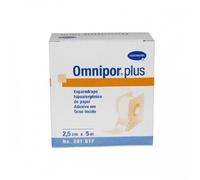 Esparadrapo Omnipor Papel 5 m x 2,5 cm Con Dispensador - Fijación de Vendaje