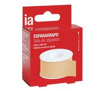 Esparadrapo tela de algodón 5 m x 2,5 cm - INTERAPOTHEK