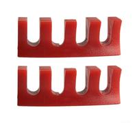 Esparcidor de carga de cuerda de bádminton para mejorar la uniformidad de la tensión, cabeza de la raqueta y áreas de garganta (rojo)