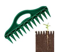 Esparcidor de plántulas - Perforadora de mano para sembradora de hortalizas | Suministros de siembra, herramienta manual de siembra para jardín, patio, invernadero, césped, tierras de cultivo