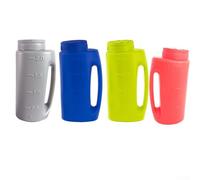 Esparcidor manual de tamaño compacto de 2 L de capacidad, diseñado para una cobertura eficaz del material durante actividades de invierno o jardinería (verde)
