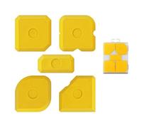 Esparcidores de silicona para selladores, espátulas, raspadores para acabados de puertas, herramienta de calafateo de vidrio de silicona, raspadores de cemento