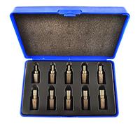 Espárrago roscado de 1/2" conjunto extractor extractor de rosca inversa fácil 3-11mm 10PC077