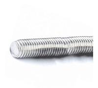Espárrago roscado de doble extremo, paso de tornillo M3 M4 M8 M12 M20 Varilla de tornillo de rosca métrica Pernos de tornillo sin cabeza 150 mm a 500 mm Tuerca de eje de varilla completamente roscada
