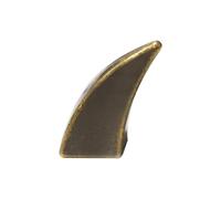 Espárragos de aleación en forma de cuerno con, Bronze S | Tachuelas de garras de gato con tornillos para bolso, cinturón, zapato, adorno de ropa, accesorio de Punk,