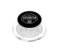 Esparta Grecia Ciudad Viaje Montaña Emblema PopSockets PopGrip para MagSafe