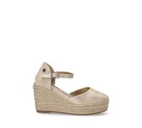 REFRESH - Sandalias con Cuña Mujer Oro - Calzado Cómodo y Versátil - Moda casual - Modelo 17278203 (Talla 39)