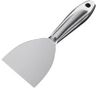 Espátula Acero Inox - Cuchilla Integral para Masilla y Eliminación de Papel Tapiz(4 in)