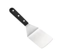 Espátula de acero inoxidable for plancha, espátula for tortitas, hamburguesa, triturador, raspador, lasaña, servidor, 3 uds para Sartenes Antiadherentes