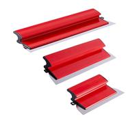 Espátula de alisado para paneles de yeso, herramientas de enlucido de pared, hoja de desnatado de yeso de alta calidad para enlucido, 25 cm + 40 cm + 60 cm