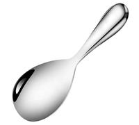 Espátula de arroz - Cuchara de servir de metal antiadherente para puré de patatas | Pala duradera y resistente al calor | Accesorios para el hogar, restaurante, bufé de cantina