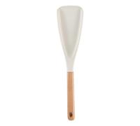 Espátula de cocina, asa de madera de silicona espátula,Mezcla Spatula Spoon | Cuchara de silicona de alimenticio con mango de madera, herramienta de cocción resistente al calor de la ensalada que no s