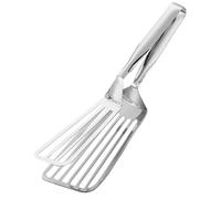 Espátula De Cocina De Doble Cara - Pinzas De Aleta De 32x8,5x5 Cm, Limpieza Conveniente Plana De Acero Inoxidable Antideslizante | Pinzas De Espátula Para Versátiles Para Pescado, Filete, Huevo
