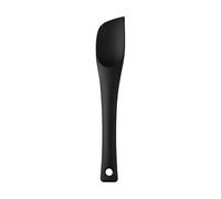 Espátula de cocina for cocinar, espátula for masa, crema, mantequilla, utensilios más suaves y resistentes al calor, herramientas for hornear pasteles, 2 uds para Raspar(Black)