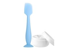 Espátula de crema para pañales de bebé, espátula de glúteos para bebés, aplicador de crema de pañales de silicona con base de succión, cosas para recién nacidos | Necesidades del bebé