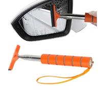 Espátula de espejo de coche - Espejo lateral | Retráctil con varilla telescópica, secador de espejo lateral de coche portátil, accesorios universales para coche, mini para espejo de coche