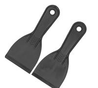 Espátula de la Impresora 3D, Material ABS Negro, Deslizamiento Mejorado, Diseño de Ergonómico, Protege Pegatinas y Camas Calientes, Fósforos Perfectamente con Impresoras 3D, 2 Piezas Negras para