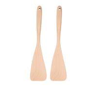 Espátula de madera manzana larga Utensilios de cocina resistentes al calor para cocinar y hornear un diseño liviano y cómodo para uso de la cocina en el hogar