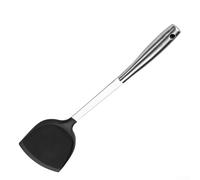 Espátula de núcleo de acero inoxidable con cabeza de silicona moldeada que proporciona una transferencia de par fiable y un contacto estable durante tareas de mezcla de alta resistencia