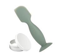 Espátula de pasta de silicona, aplicador de crema, esparcidor de crema de pañales, base de para estabilidad, herramienta de silicona higiénica reutilizable, fácil manejo para el cuidado