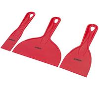 Espátula de plástico Am-Tech G0948 color rojo (3 unidades)