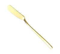 Espátula de queso crema, raspador de tarros, Espátula de mantequilla de acero inoxidable, Espátula de mantequilla de mango largo, herramienta para untar queso para cubiertos de