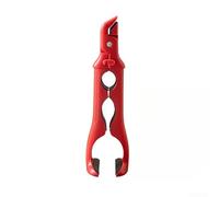 Espátula de silicona 3 en 1, resistente al calor hasta 230 °C, con abrebotellas, antideslizante, para sartenes antiadherentes, herramientas de cocina, 22 cm (rojo