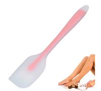 Espátula de silicona aplicador de cera, espátulas de cera a prueba de deslizamiento, aplicador de cera de silicona helada reutilizable para el uso de cuerpos de salón en casa