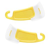 Espátula de silicona de 2 piezas, raspador de impresora 3D adecuado para quitar herramientas de raspador de aceite de impresora, quitar herramientas de espátula de goma de resina de impresión