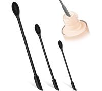 Espátula de silicona de 3 piezas, pequeña, resistente al calor, mini espátula de silicona estrecha con cuchara, libre de BPA, larga no pegada, apta para lavavajillas, espátula de silicona para cocinar