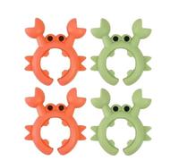 Espátula de silicona for cangrejo pequeño, soporte for cuchara, pala Universal, utensilio de cocina, 1/4/2/4 Uds.(Mixed-4PCS)