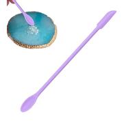 Espátula de silicona para sellos, raspador de cera de sellado, raspador de cera multiusos con espátula de doble punta, raspador de espátula para aplicar cosméticos de postre, sellos, etc.