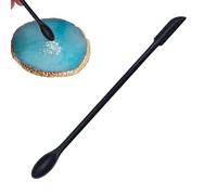 Espátula de silicona para sellos, raspador de cera de sellado, raspador de cera multiusos con espátula de doble punta, raspador de espátula para aplicar cosméticos de postre, sellos, etc.