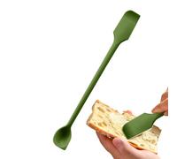 Espátula de silicona para tarro, esparcidor de espátulas de mantequilla - Raspador de silicona de espatula de doble cabeza,Difusor de mantequilla para hornear, sgadgets sin palillo Pastel Pan Crema