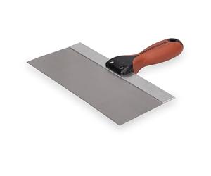 Espátula de superficie Marshalltown con mango DuraSoft de acero inoxidable, herramienta para yeseros y pintores, dimensiones de la espátula: 254x76 mm