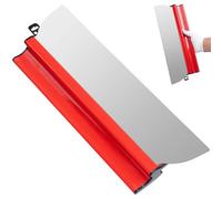Espátula de superficie profesional de acero inoxidable, 40 cm, construcción en seco, acabado, espátula de alisado, cuchillas flexibles de rasqueteado, herramientas de pared para herramientas de