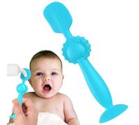 Espátula del pañal, espátula de pasta de tope - Aplicador de pasta de tope de silicona con taza de succión - Accesorios de cuidado de bebés blandos, de espátula de loción para familias para amantes de