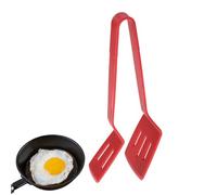 Espátula Doble 2-en-1 - Volteadora, Pinzas, Versátil | Herramienta Giratoria De Cocina Para Pescado, Filetes Y Tortitas Sin Daño En Utensilios, Uso Diario En Parrilla Y Sartén